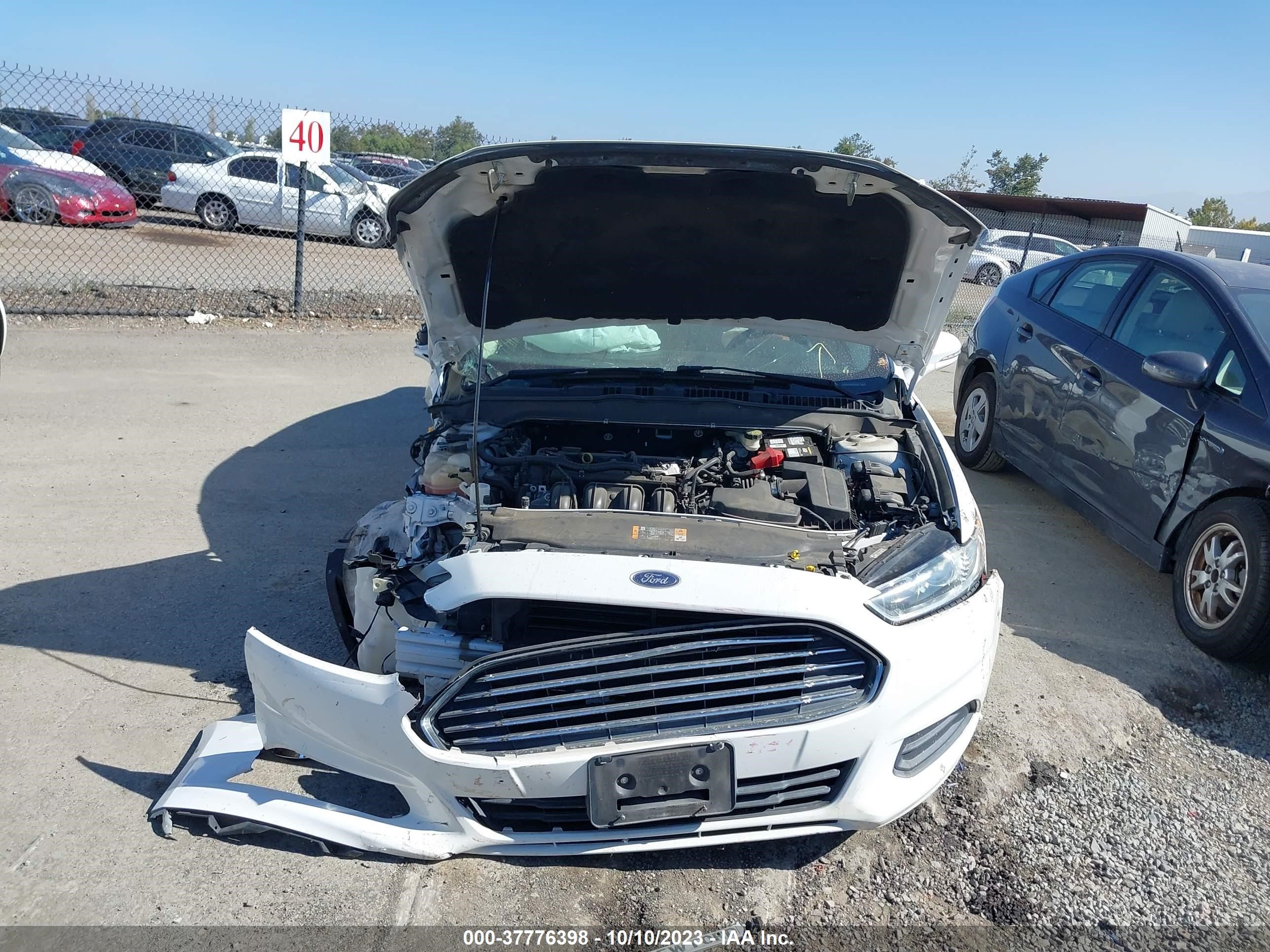 Photo 9 VIN: 3FA6P0H79DR275806 - FORD FUSION 