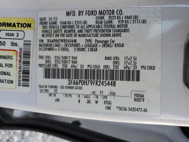 Photo 11 VIN: 3FA6P0H79FR245448 - FORD FUSION 