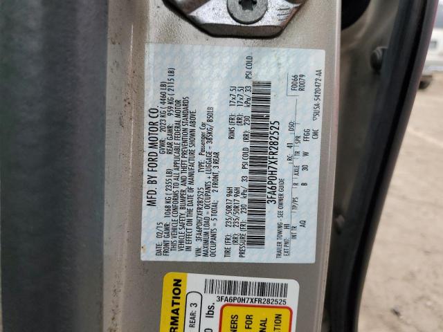 Photo 11 VIN: 3FA6P0H7XFR282525 - FORD FUSION SE 