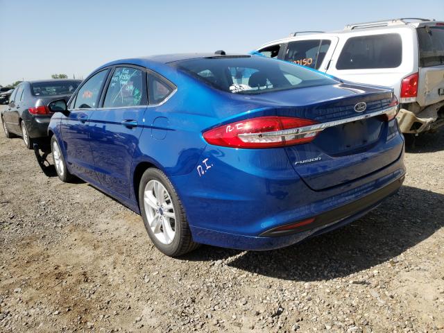 Photo 2 VIN: 3FA6P0H7XJR181350 - FORD FUSION SE 