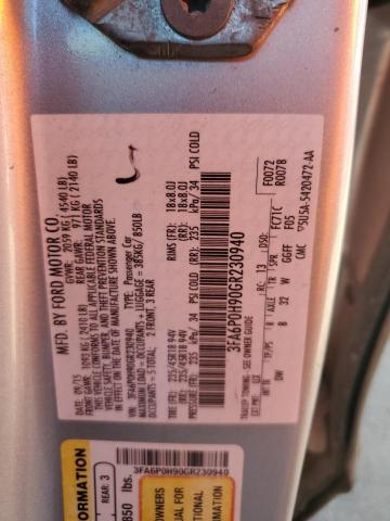 Photo 11 VIN: 3FA6P0H90GR230940 - FORD FUSION SE 