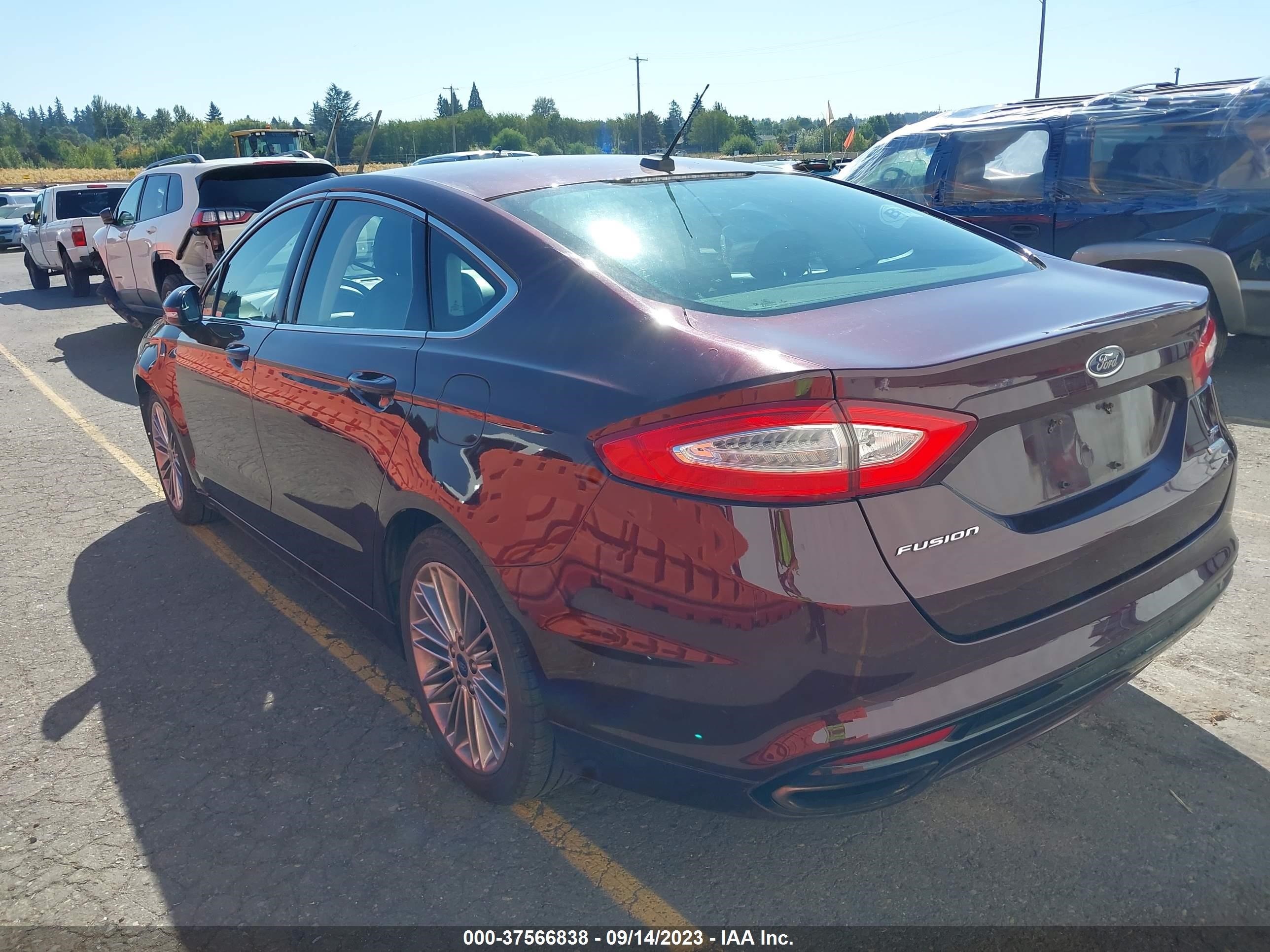 Photo 2 VIN: 3FA6P0H91DR202740 - FORD FUSION 