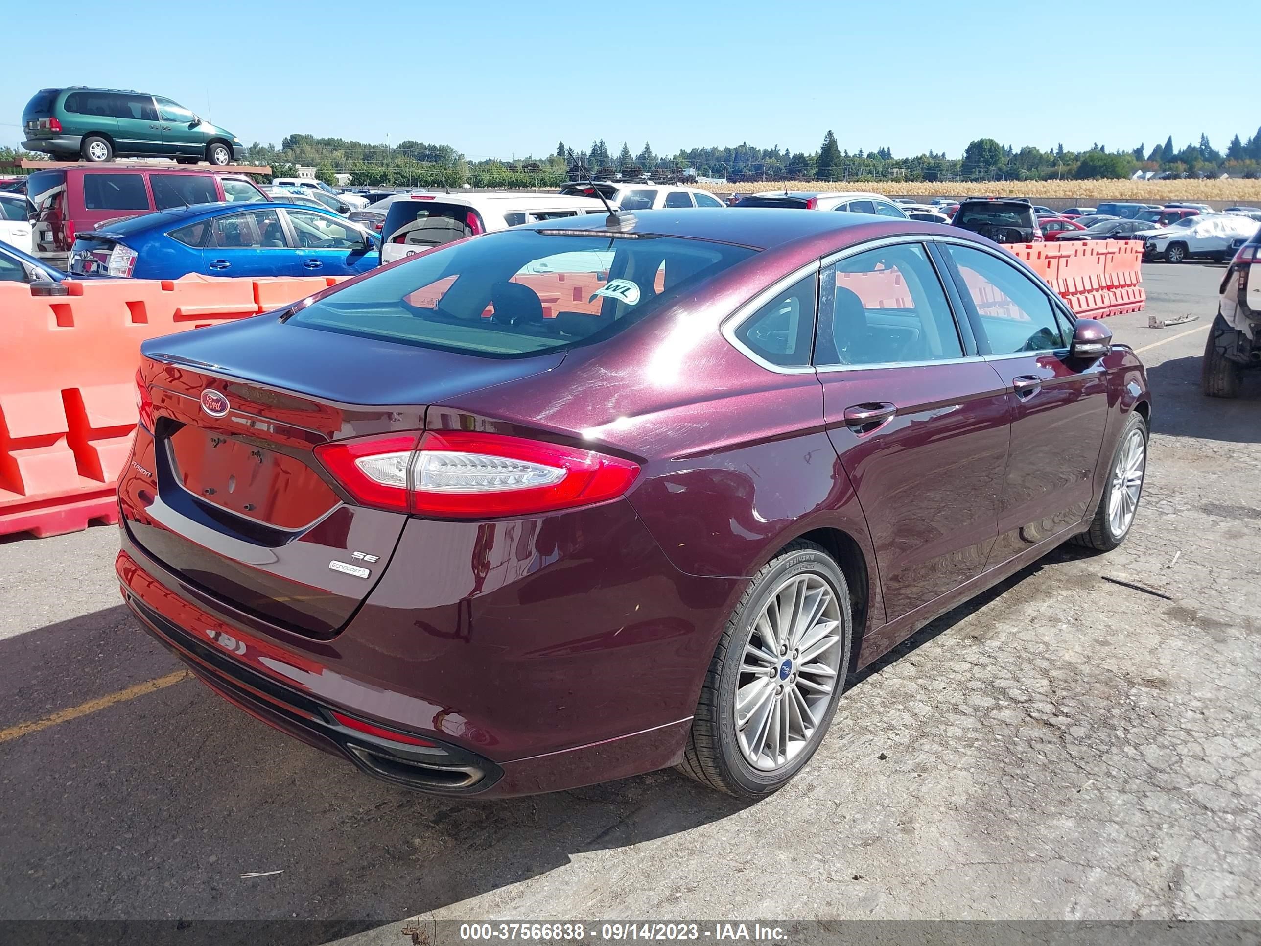 Photo 3 VIN: 3FA6P0H91DR202740 - FORD FUSION 