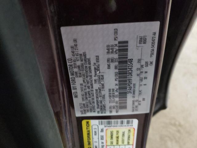 Photo 11 VIN: 3FA6P0H91DR343548 - FORD FUSION SE 