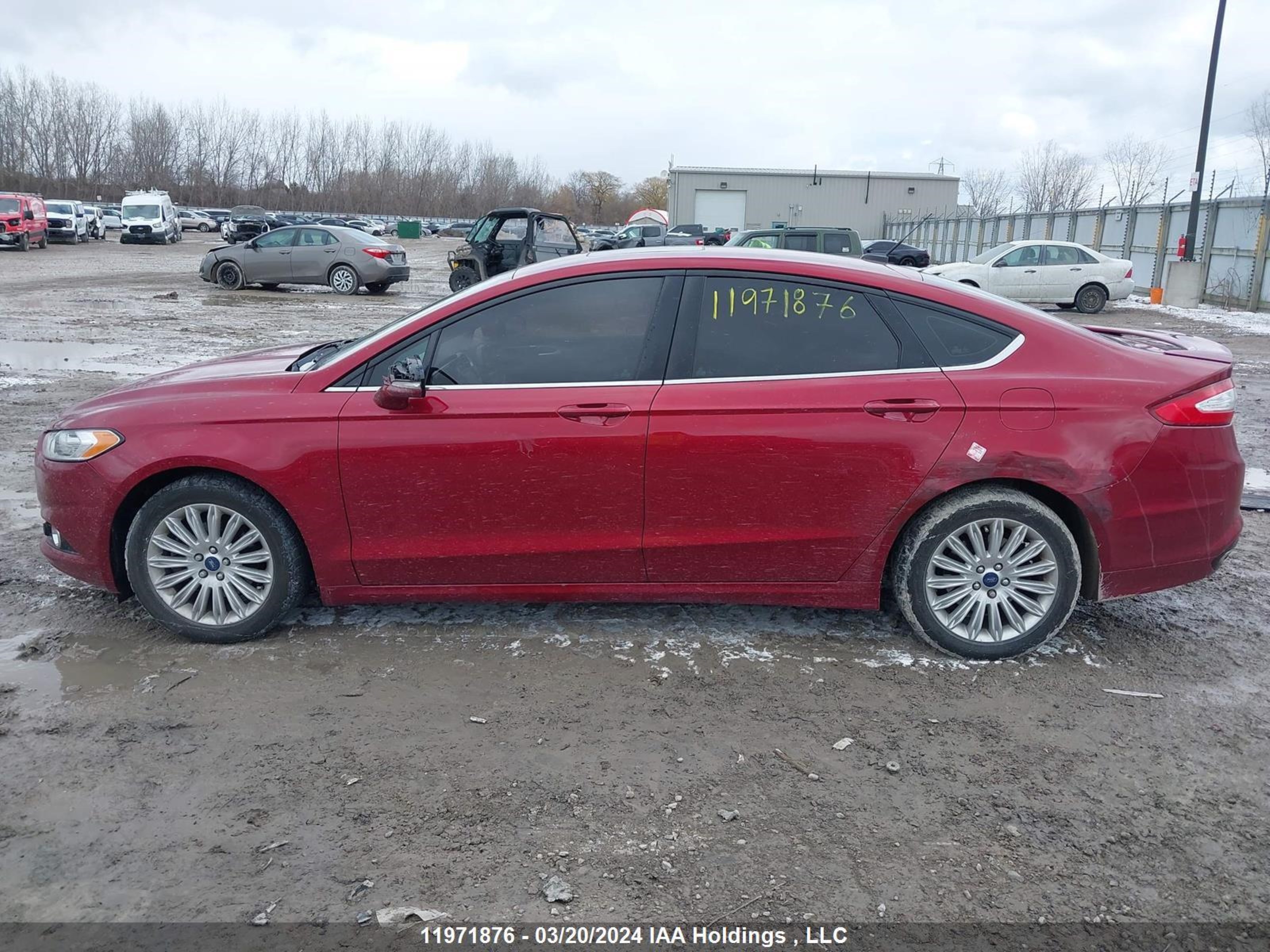 Photo 13 VIN: 3FA6P0H91ER153265 - FORD FUSION 