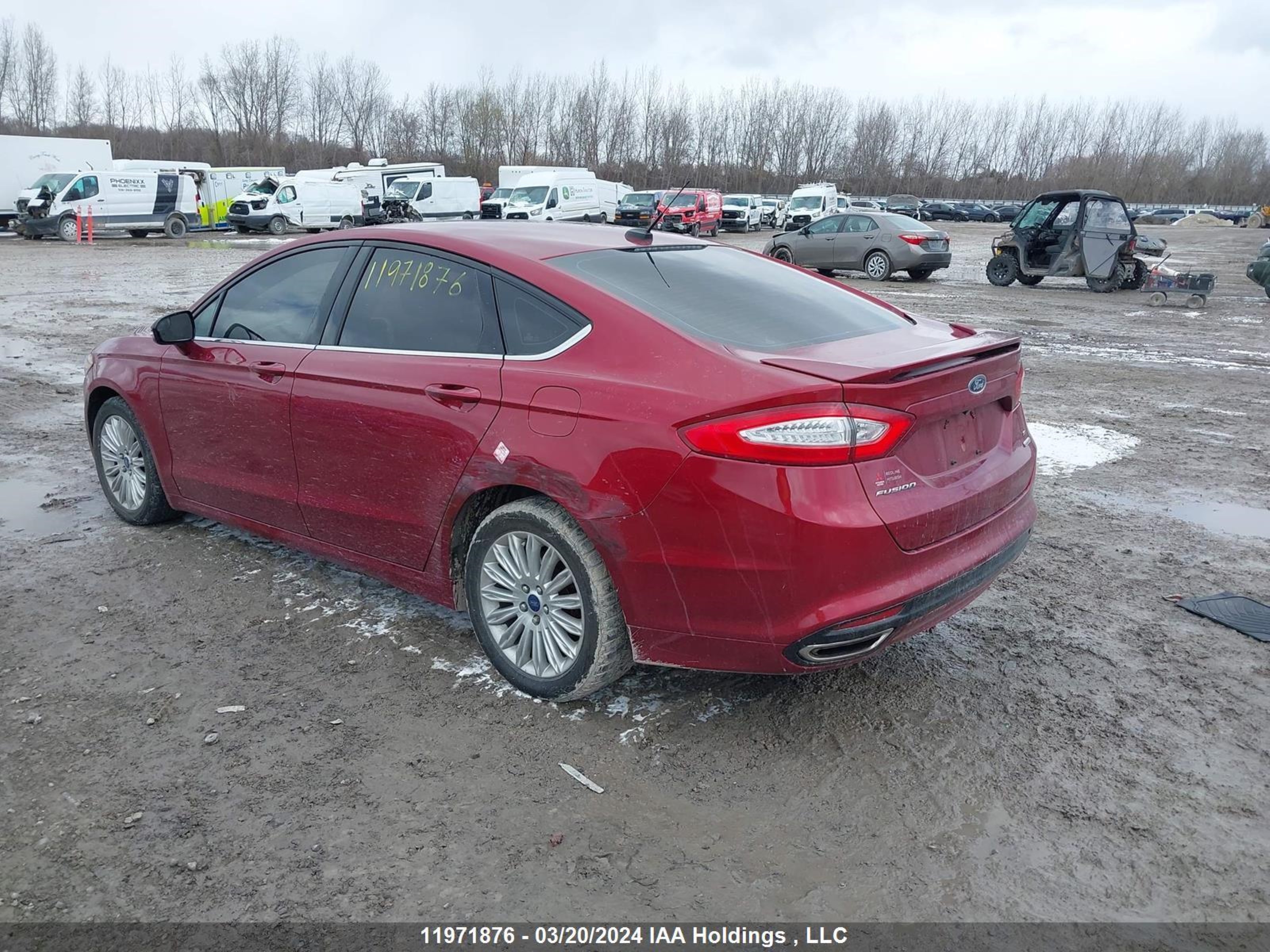 Photo 2 VIN: 3FA6P0H91ER153265 - FORD FUSION 