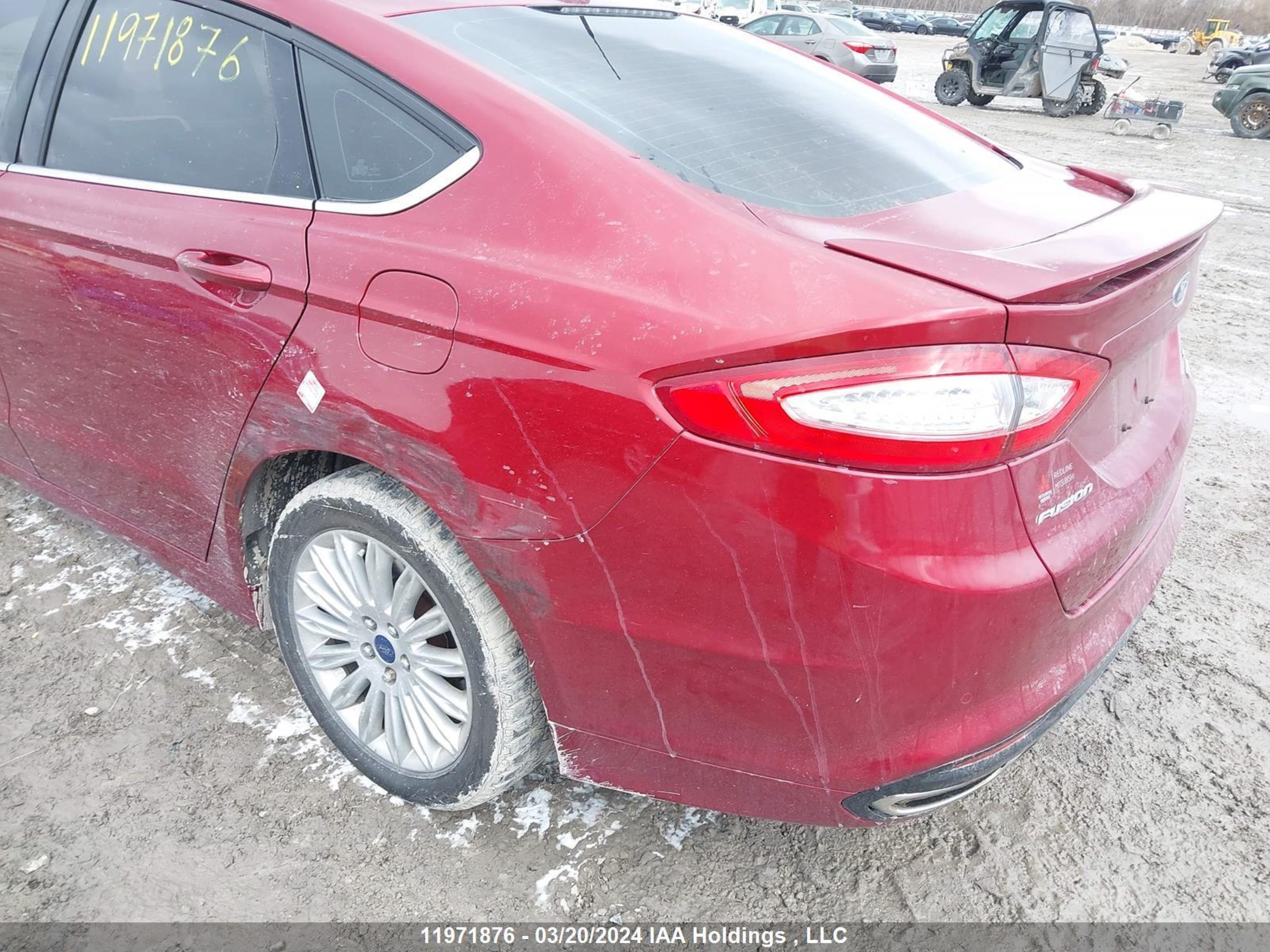 Photo 5 VIN: 3FA6P0H91ER153265 - FORD FUSION 