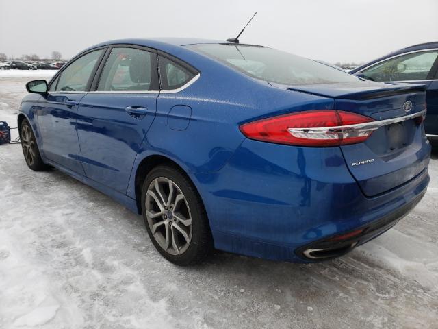 Photo 2 VIN: 3FA6P0H91HR189932 - FORD FUSION SE 