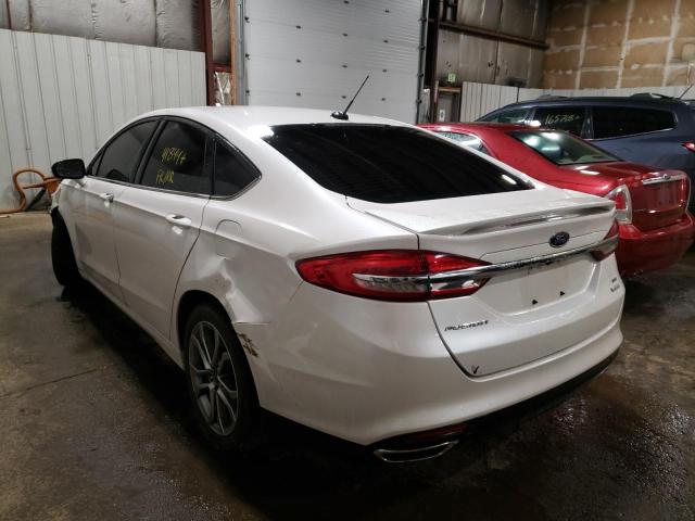 Photo 2 VIN: 3FA6P0H91HR207846 - FORD FUSION SE 