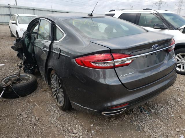 Photo 2 VIN: 3FA6P0H91HR393744 - FORD FUSION SE 