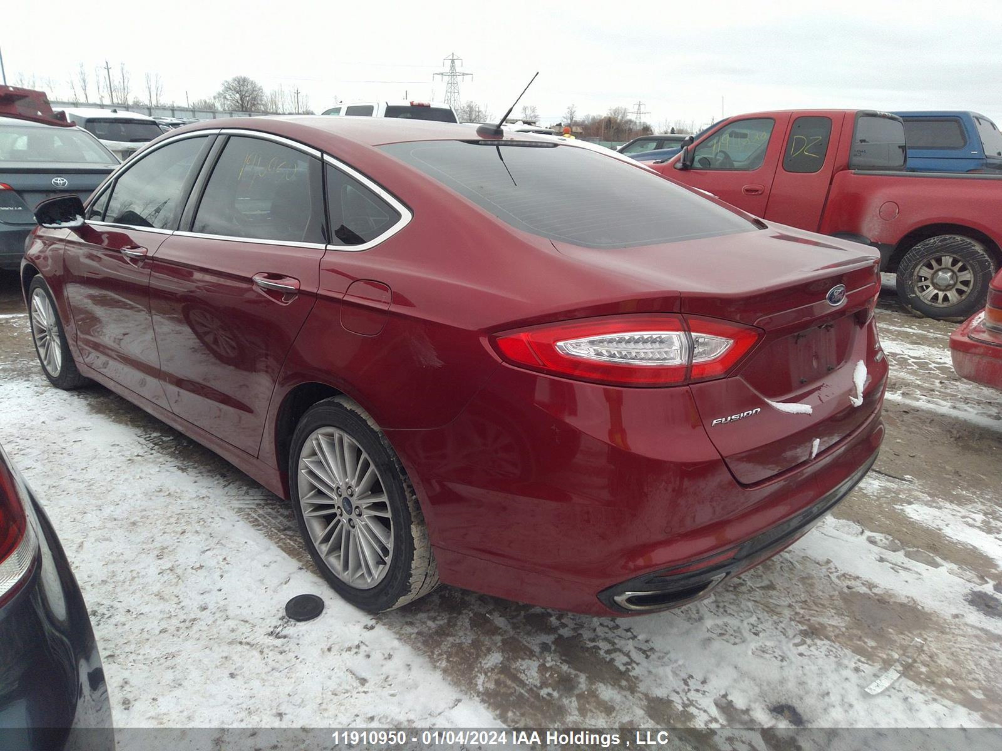 Photo 2 VIN: 3FA6P0H92FR107400 - FORD FUSION 