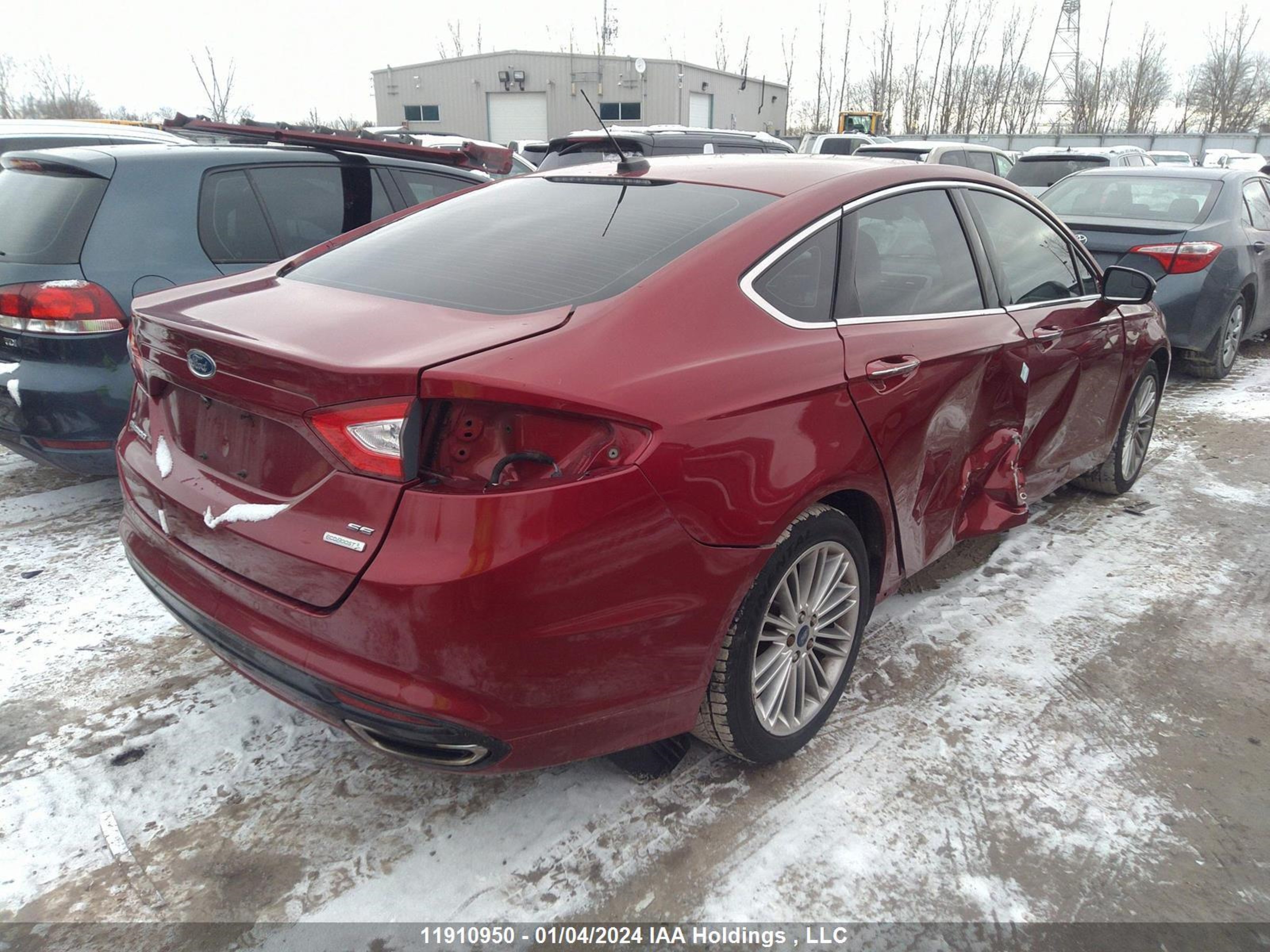 Photo 3 VIN: 3FA6P0H92FR107400 - FORD FUSION 