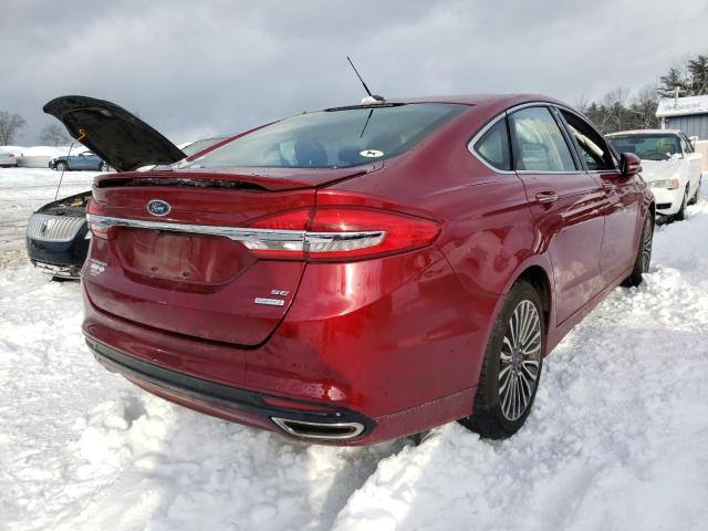 Photo 3 VIN: 3FA6P0H92JR148134 - FORD FUSION SE 