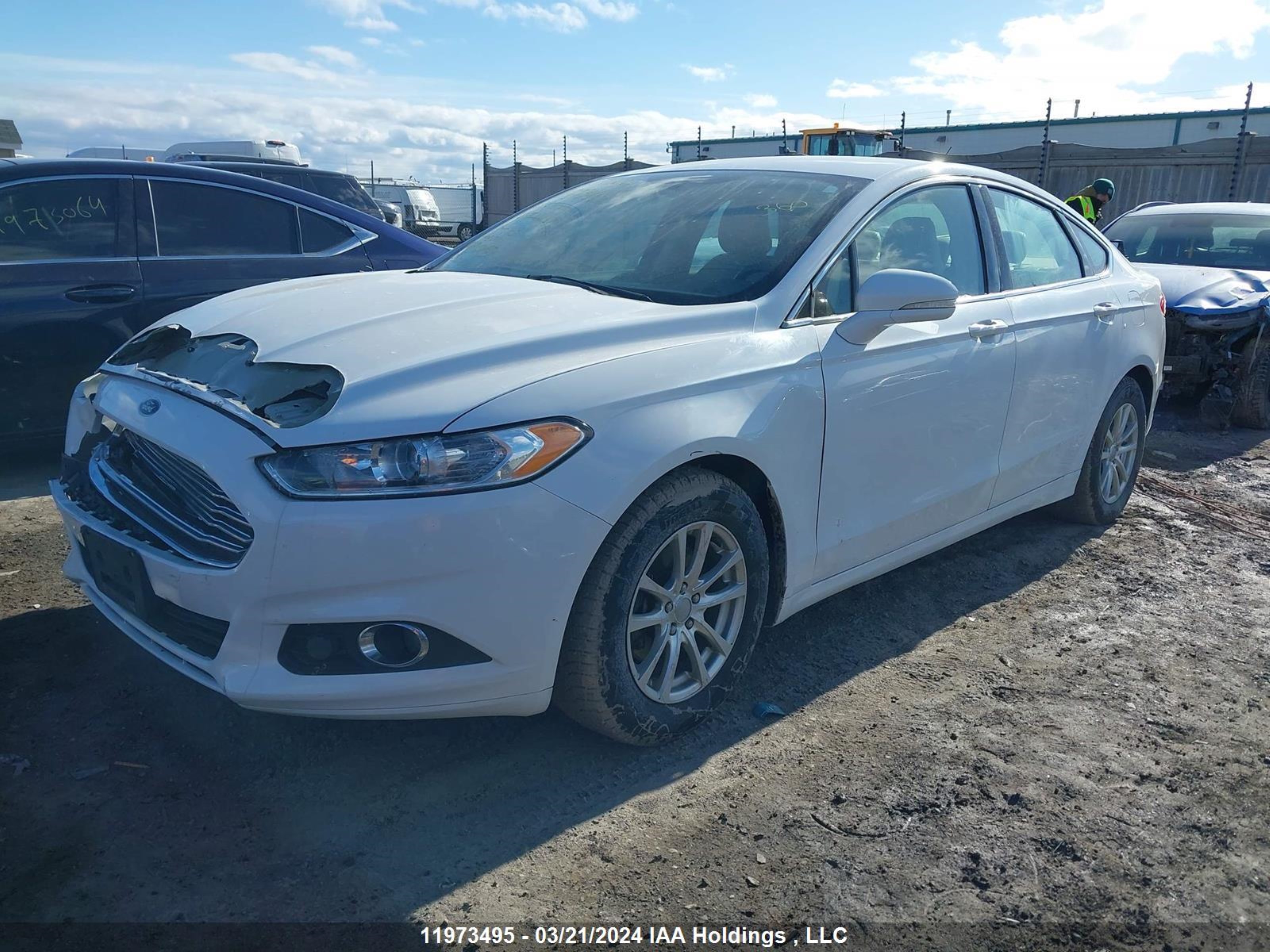 Photo 1 VIN: 3FA6P0H93FR216240 - FORD FUSION 