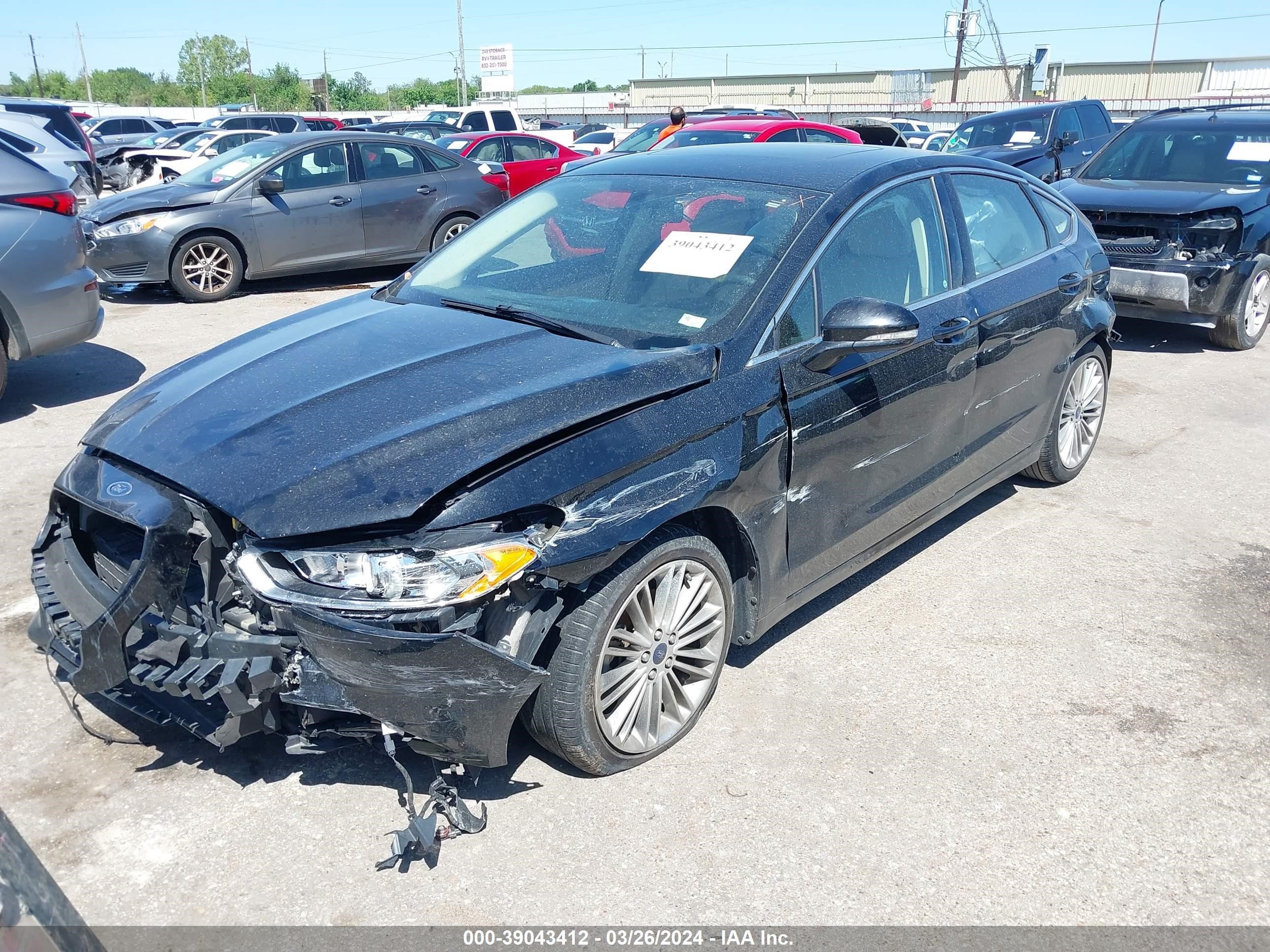 Photo 1 VIN: 3FA6P0H93GR402555 - FORD FUSION 