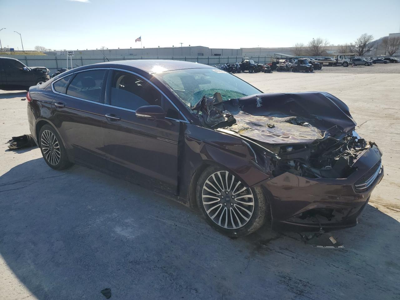 Photo 3 VIN: 3FA6P0H93HR327941 - FORD FUSION 