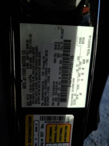 Photo 11 VIN: 3FA6P0H95HR207106 - FORD FUSION SE 