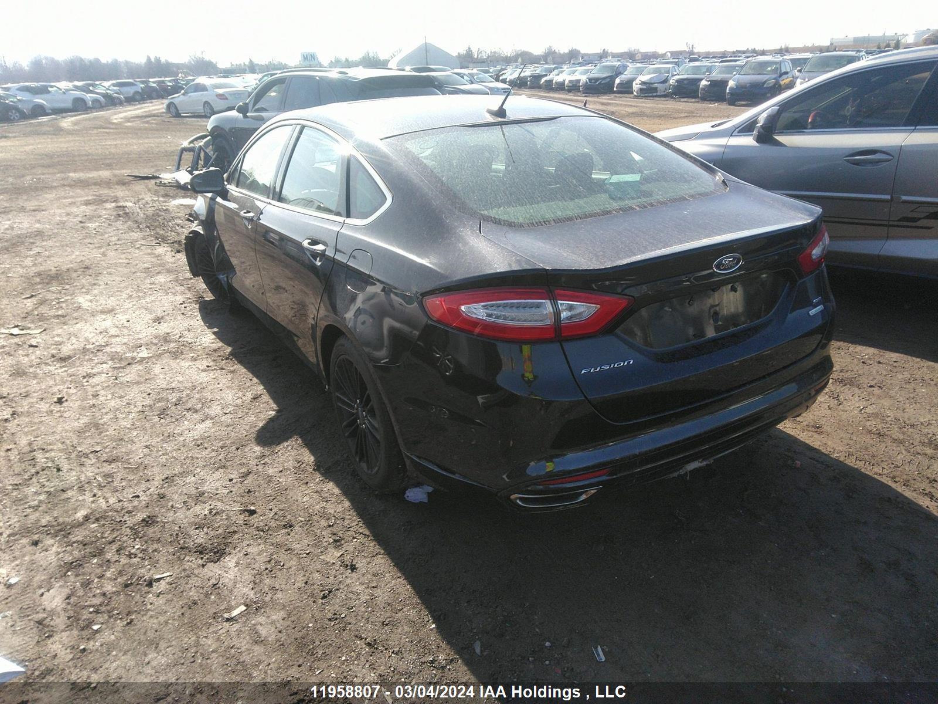 Photo 2 VIN: 3FA6P0H96DR109454 - FORD FUSION 