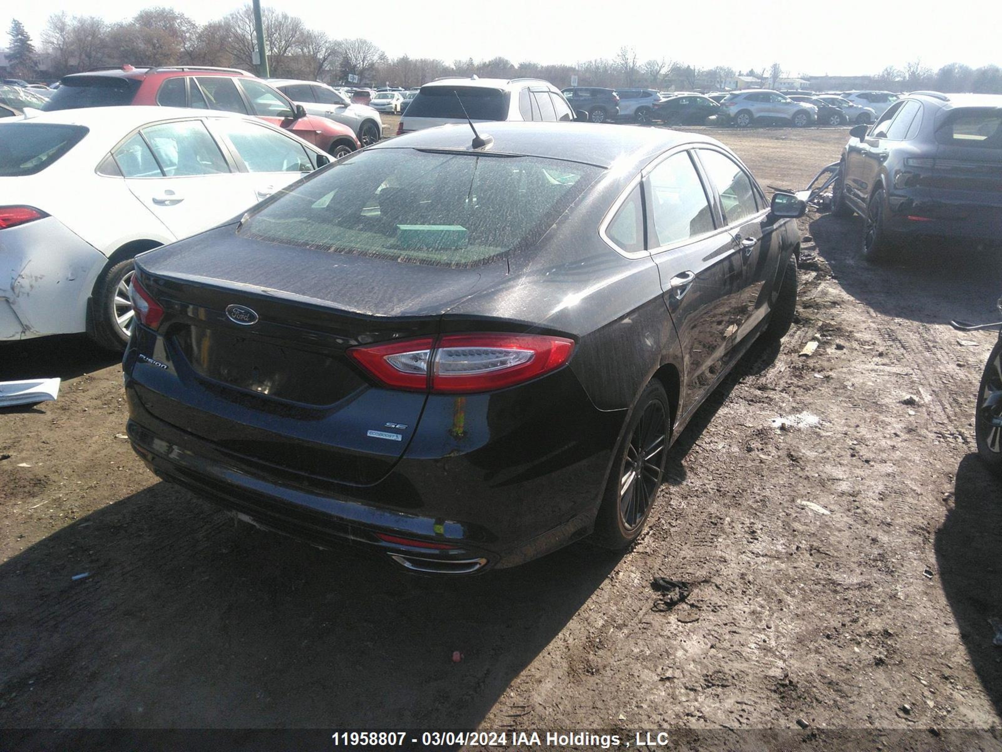 Photo 3 VIN: 3FA6P0H96DR109454 - FORD FUSION 