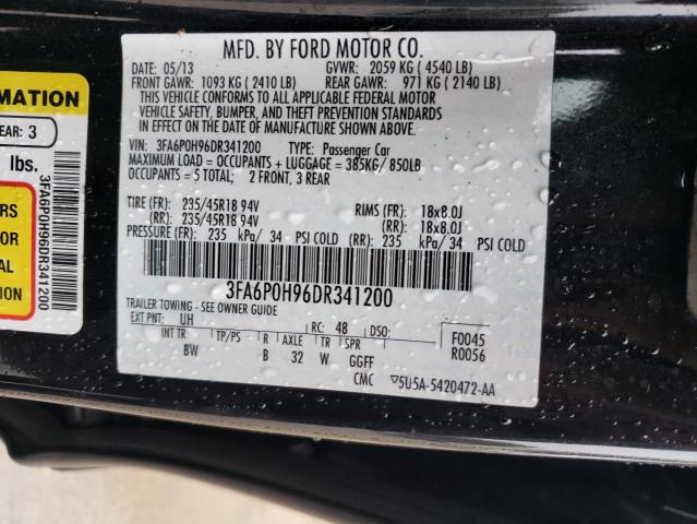 Photo 11 VIN: 3FA6P0H96DR341200 - FORD FUSION 