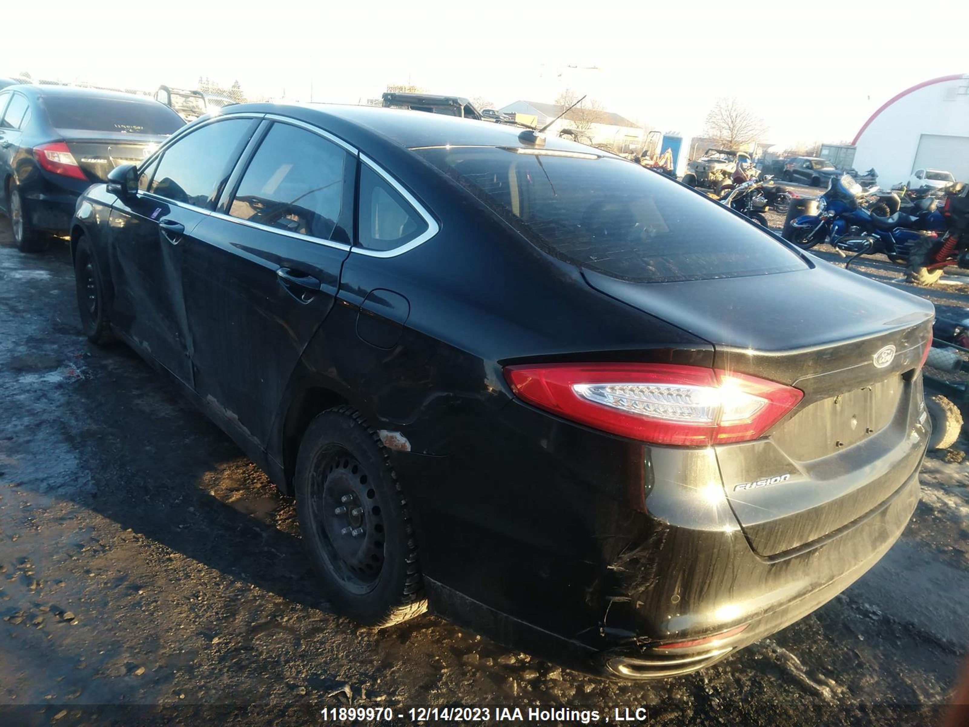 Photo 2 VIN: 3FA6P0H96DR380675 - FORD FUSION 