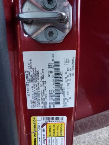 Photo 11 VIN: 3FA6P0H97GR245452 - FORD FUSION SE 