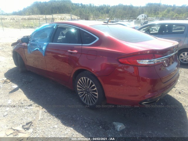 Photo 2 VIN: 3FA6P0H97HR174559 - FORD FUSION 