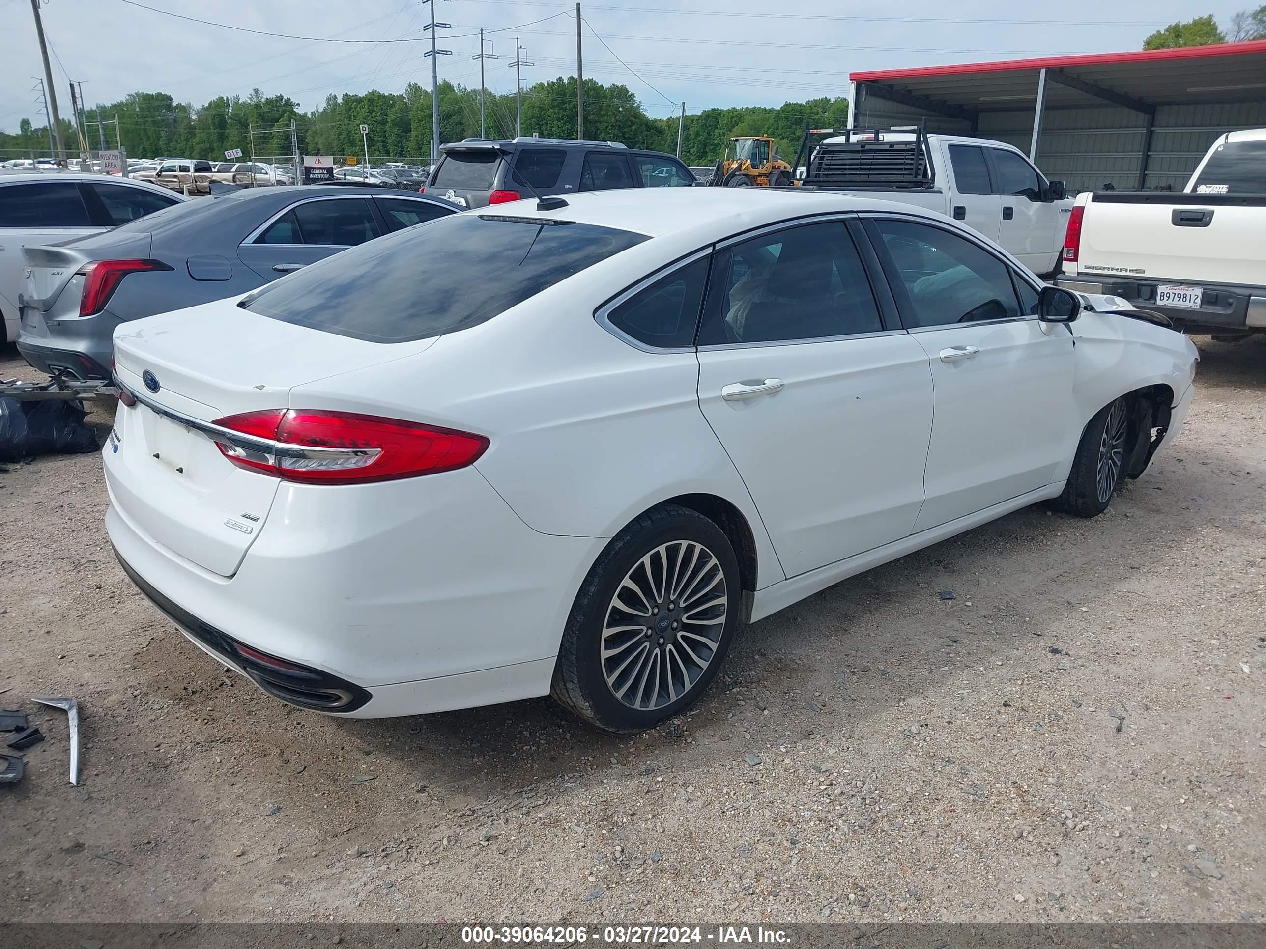 Photo 3 VIN: 3FA6P0H97HR402687 - FORD FUSION 