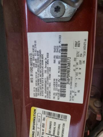 Photo 11 VIN: 3FA6P0H98ER368173 - FORD FUSION SE 