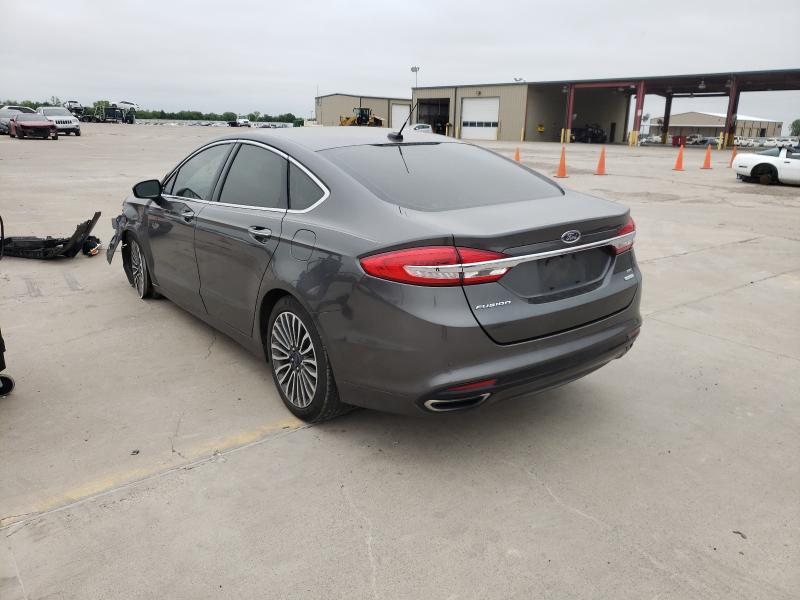 Photo 2 VIN: 3FA6P0H98HR140548 - FORD FUSION SE 