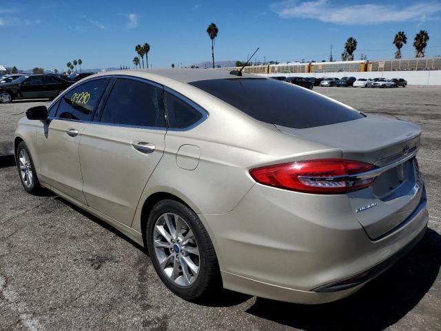 Photo 2 VIN: 3FA6P0HD0HR132741 - FORD FUSION SE 