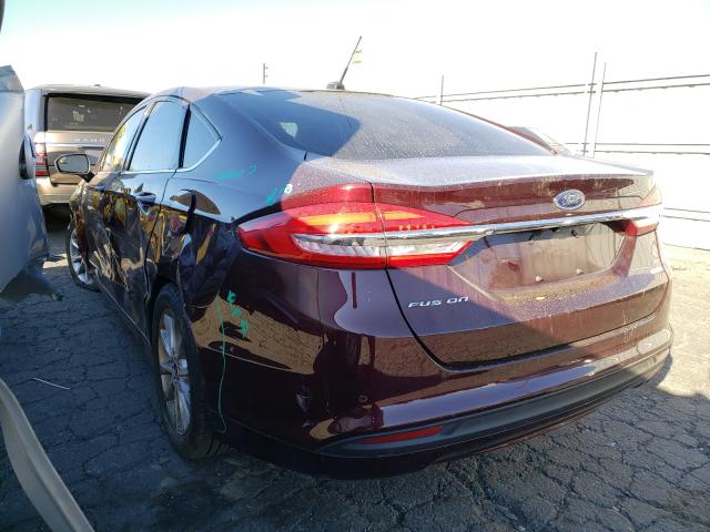 Photo 2 VIN: 3FA6P0HD0HR294403 - FORD FUSION SE 