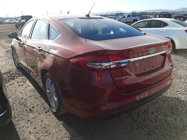 Photo 2 VIN: 3FA6P0HD0JR136276 - FORD FUSION SE 