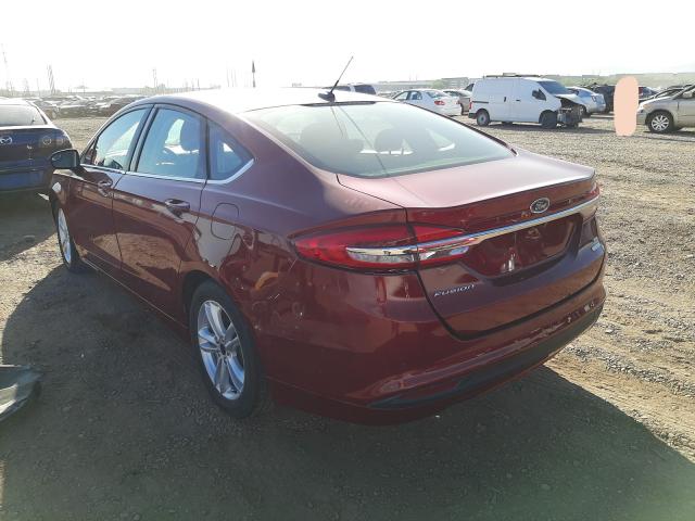 Photo 2 VIN: 3FA6P0HD0JR136276 - FORD FUSION SE 