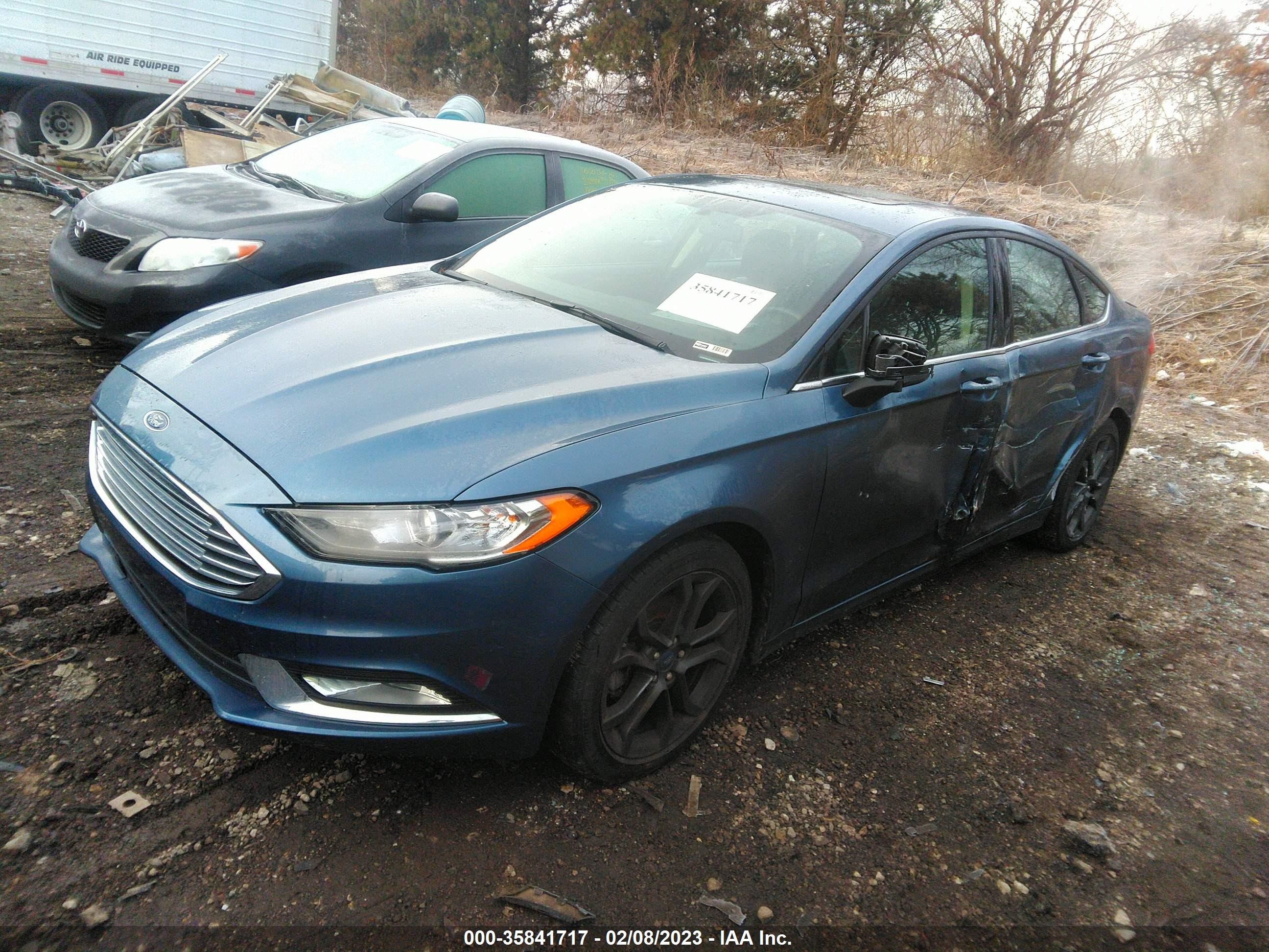 Photo 1 VIN: 3FA6P0HD0JR256109 - FORD FUSION 