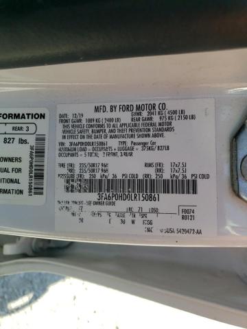 Photo 11 VIN: 3FA6P0HD0LR150861 - FORD FUSION 