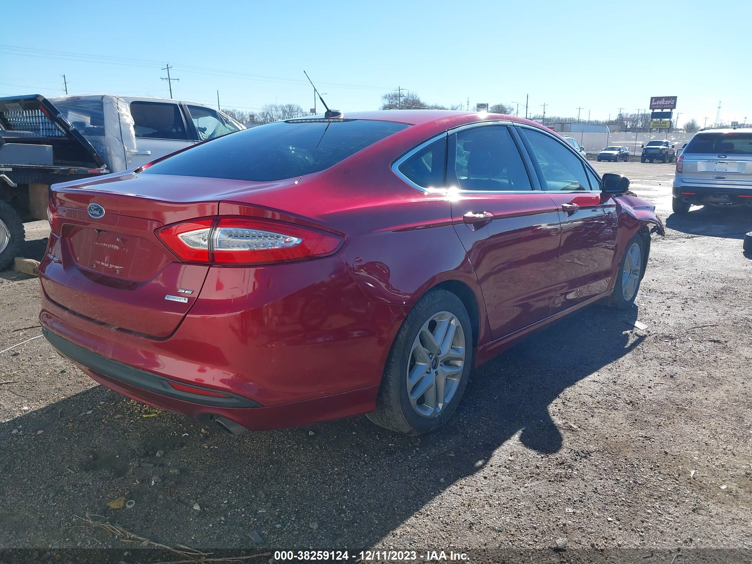 Photo 3 VIN: 3FA6P0HD1ER136017 - FORD FUSION 