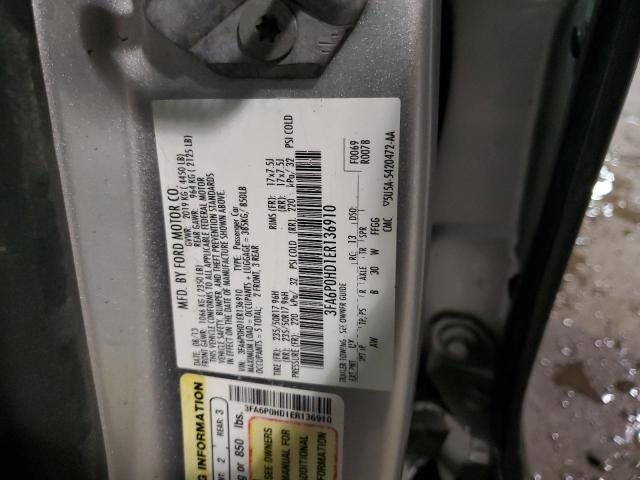 Photo 11 VIN: 3FA6P0HD1ER136910 - FORD FUSION SE 