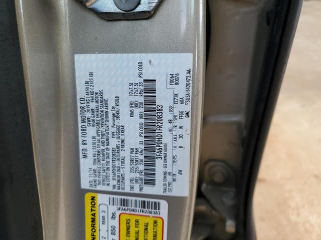 Photo 11 VIN: 3FA6P0HD1FR208383 - FORD FUSION 