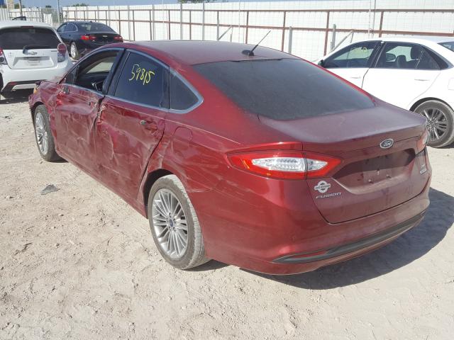 Photo 2 VIN: 3FA6P0HD1FR257356 - FORD FUSION SE 