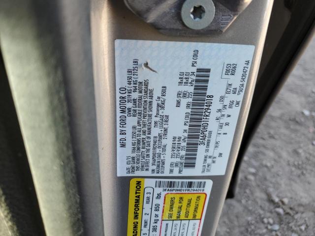 Photo 11 VIN: 3FA6P0HD1FR294018 - FORD FUSION 