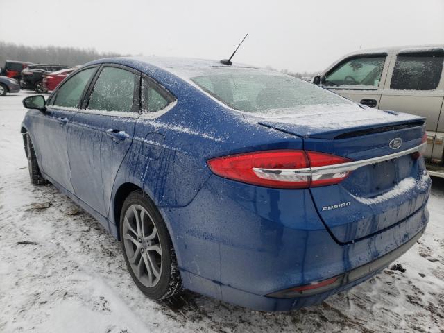 Photo 2 VIN: 3FA6P0HD1HR336867 - FORD FUSION SE 