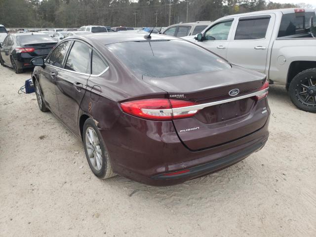 Photo 2 VIN: 3FA6P0HD1HR355466 - FORD FUSION SE 