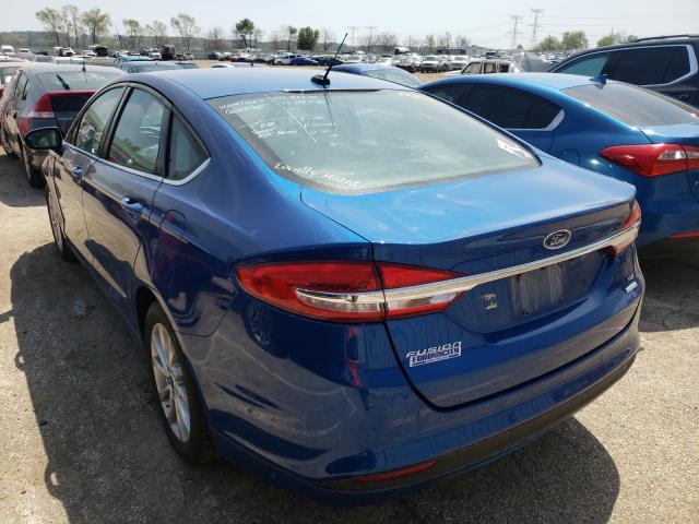 Photo 2 VIN: 3FA6P0HD1HR403760 - FORD FUSION SE 