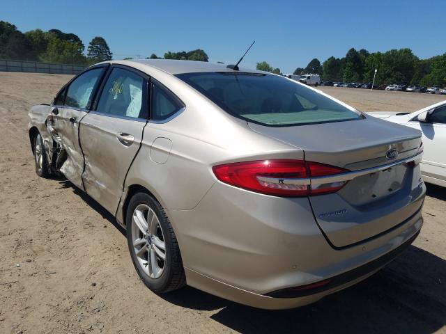 Photo 2 VIN: 3FA6P0HD1JR145262 - FORD FUSION SE 