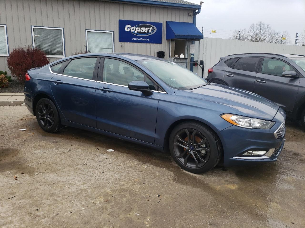 Photo 3 VIN: 3FA6P0HD1JR230599 - FORD FUSION 