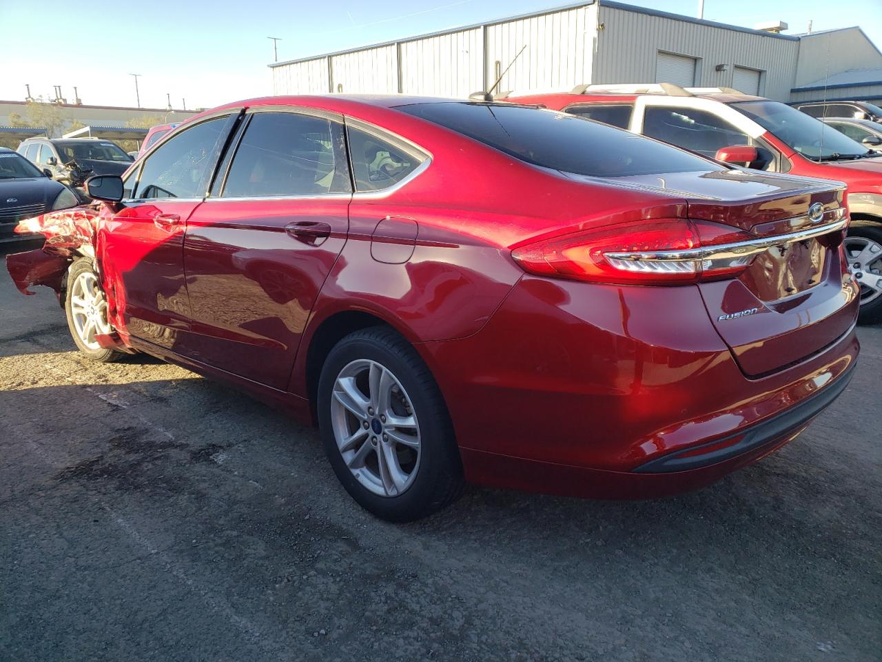 Photo 1 VIN: 3FA6P0HD1JR260718 - FORD FUSION 