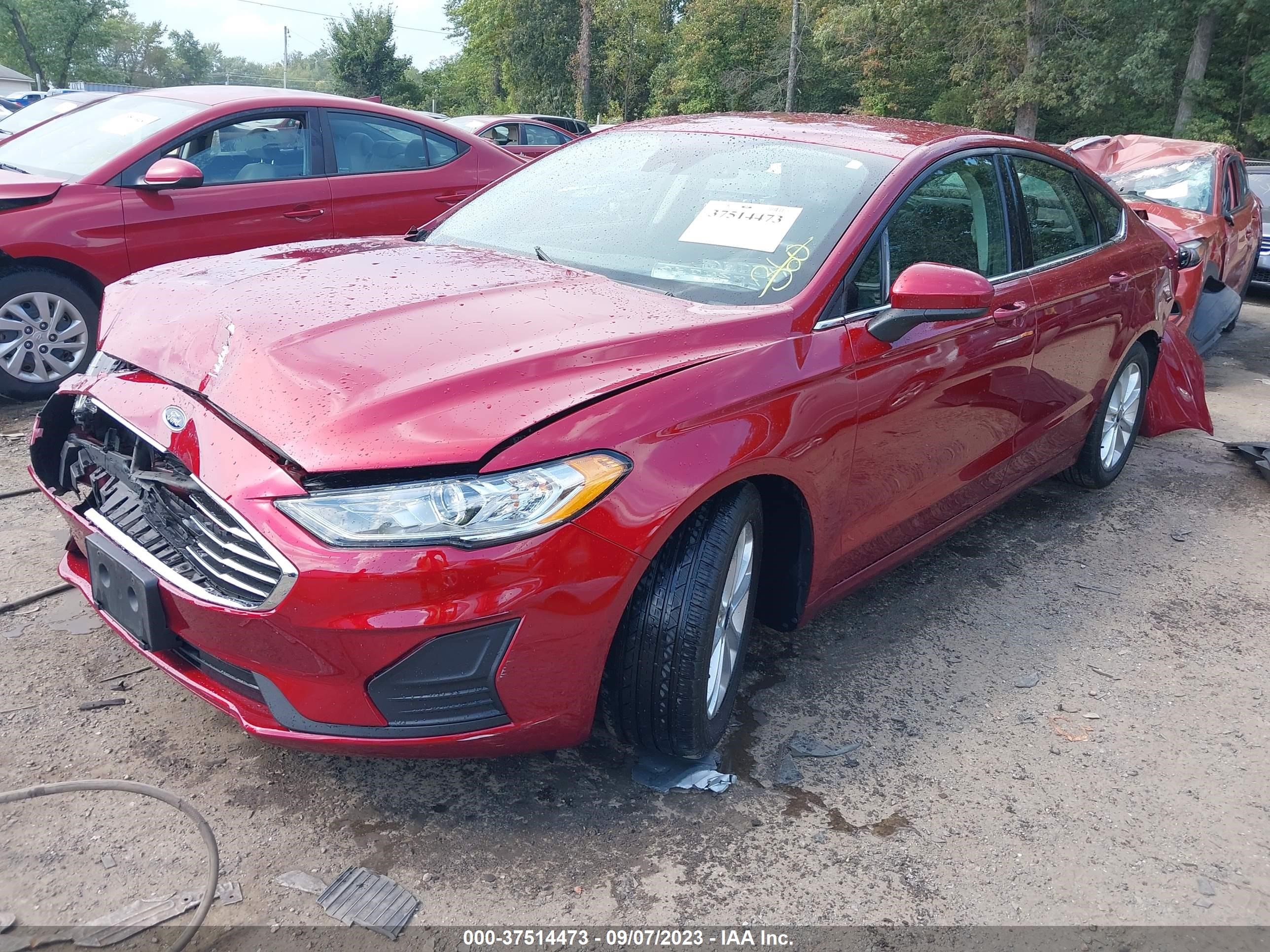 Photo 1 VIN: 3FA6P0HD1KR128446 - FORD FUSION 