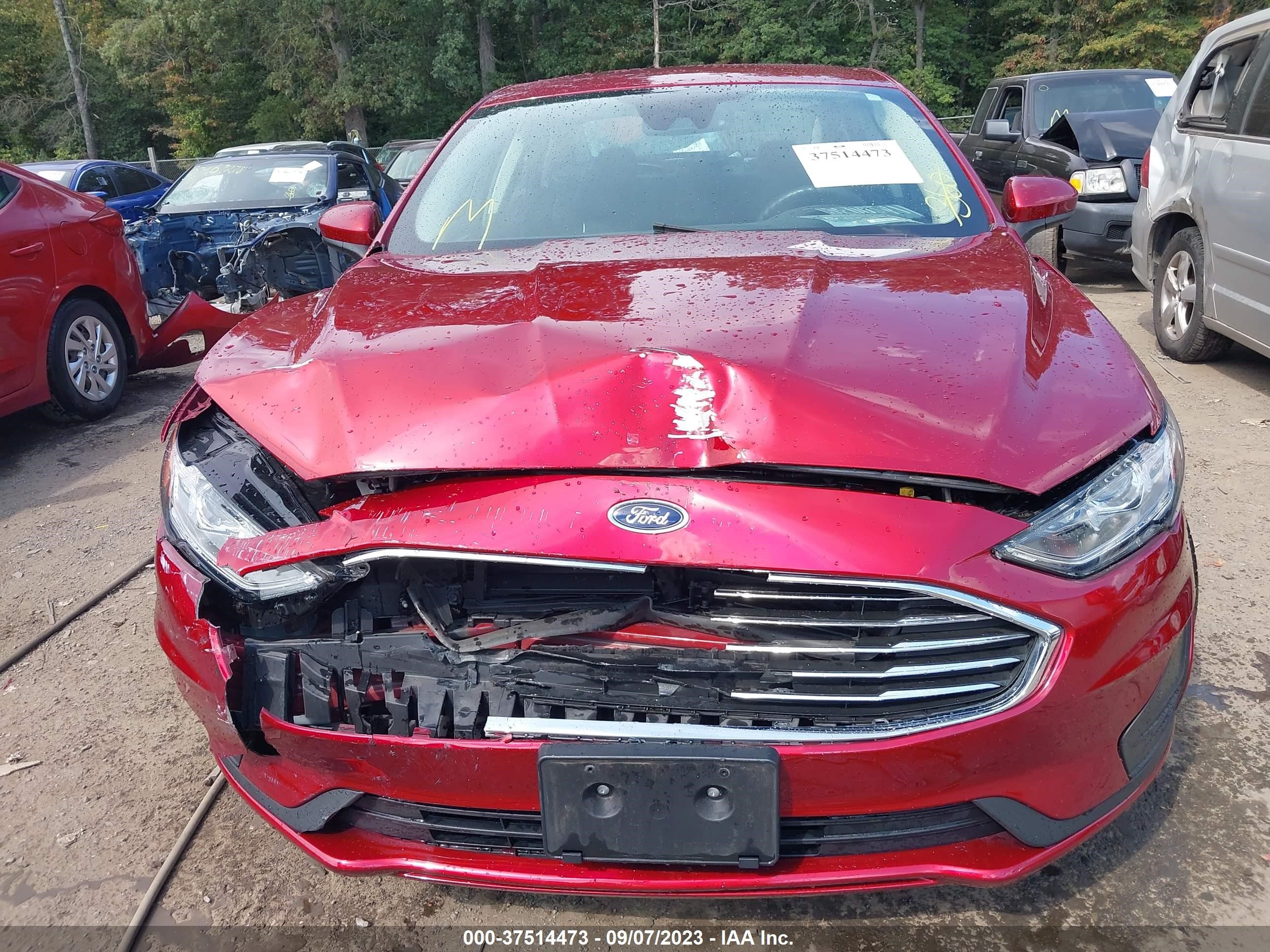 Photo 12 VIN: 3FA6P0HD1KR128446 - FORD FUSION 