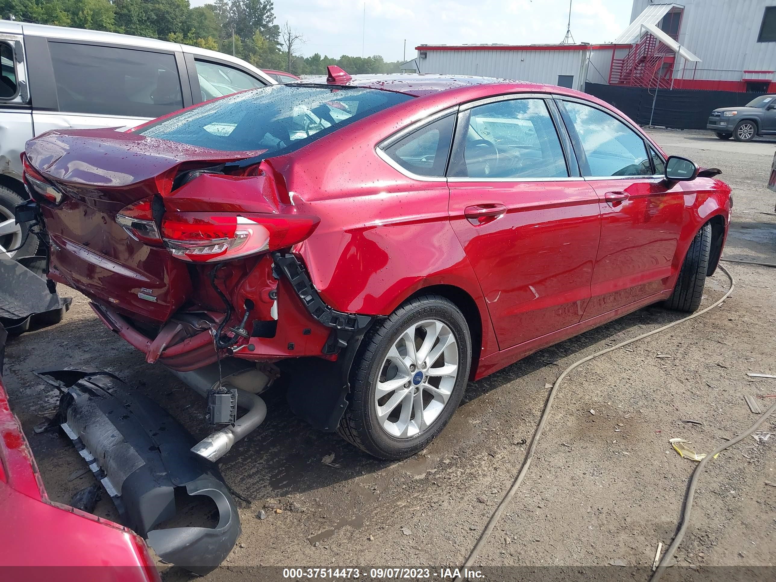 Photo 3 VIN: 3FA6P0HD1KR128446 - FORD FUSION 